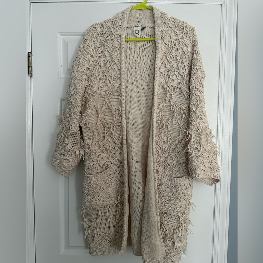 Anthropologie heavyweight oversized cardigan
